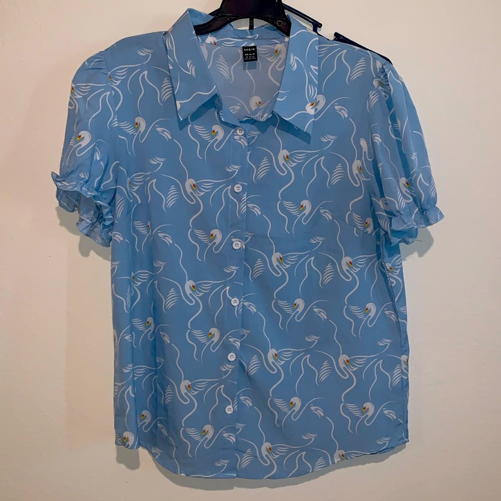 Shein bottom down top swam